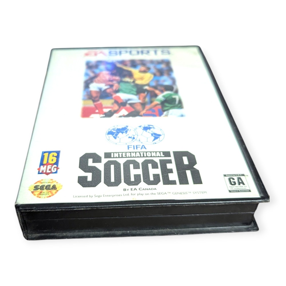 EA Sports FIFA International Soccer Sega Genesis 1993 16-Bit Game Case 7255 - Picture 8 of 11
